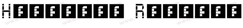Heinberg Regular字体转换